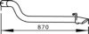 DINEX 56600 Exhaust Pipe